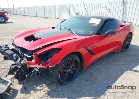 2015 Chevrolet Corvette Stingray 2Lt z USA, uszkodzony, nr VIN 1G1YD2D7XF5119074